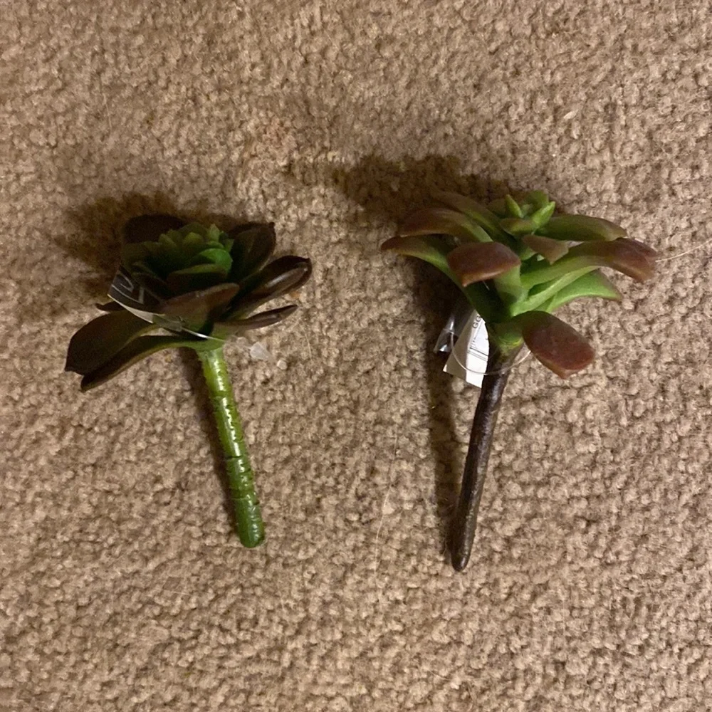 Faux Flower Succulents